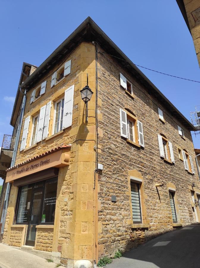 Appartement Oingt - Les Meubles Des Pierres Dorees Theize Bagian luar foto