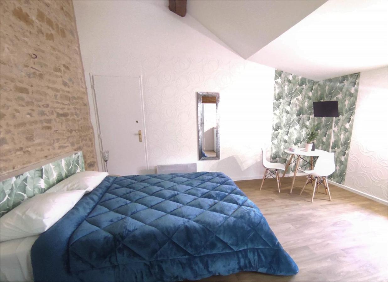 Appartement Oingt - Les Meubles Des Pierres Dorees Theize Bagian luar foto